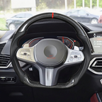 Real Carbon Fiber M Sport Steering Wheel for BMW G30 G32 G38 G11 G12 G14 G15 G05 & G07 (Non-Heated)