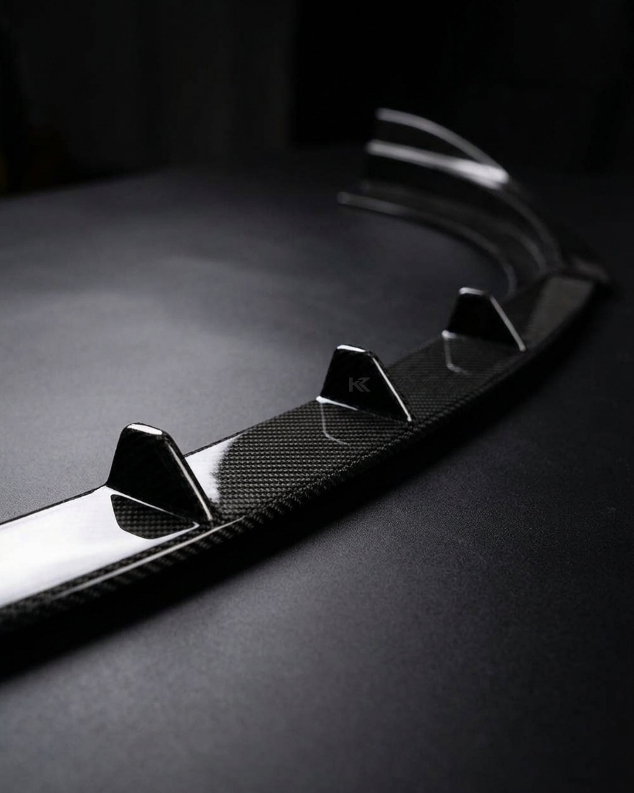 Carbon Fiber Front Bumper Lip for Audi A3 S3 8V Hatchback 2014-2016
