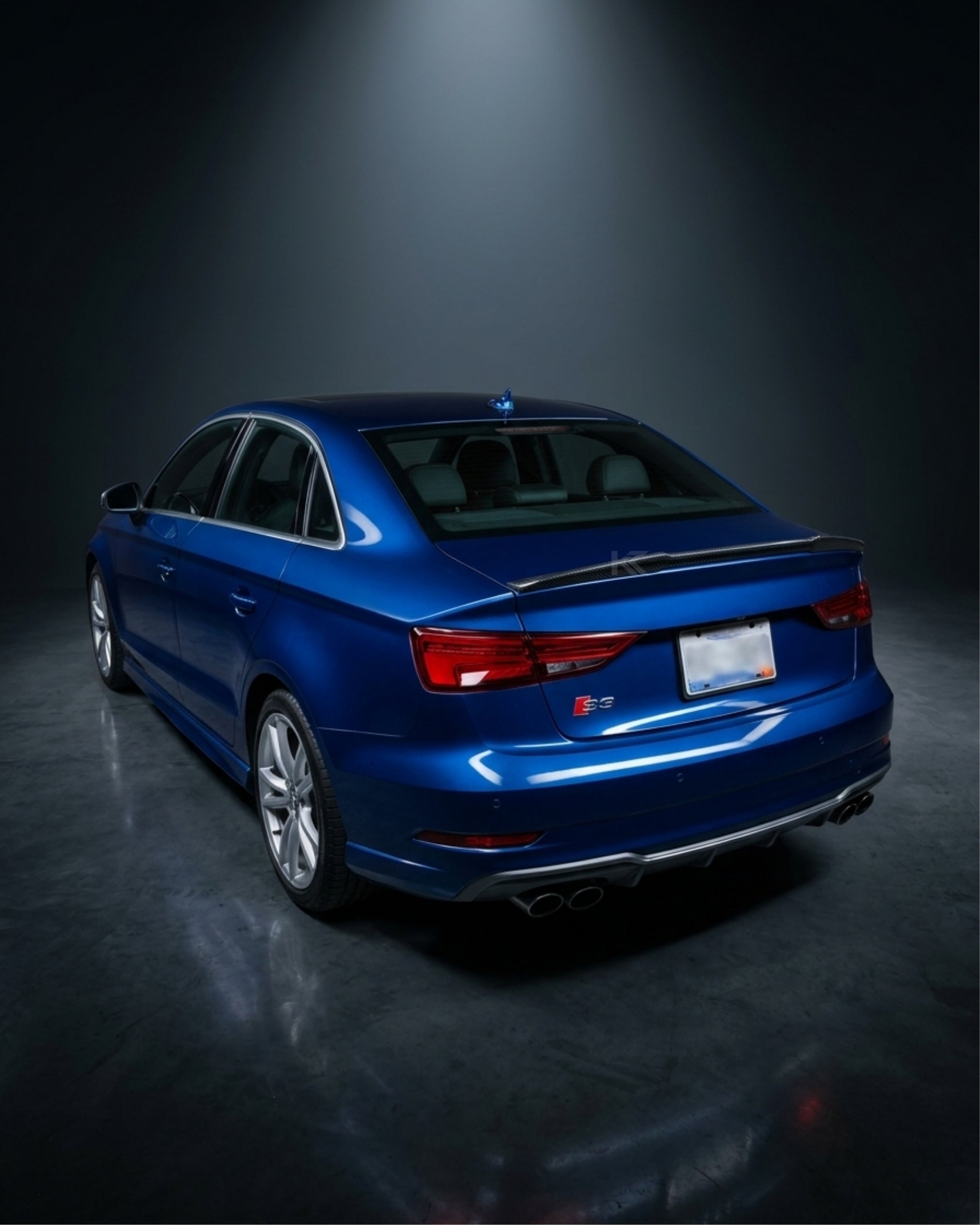 Audi A3 8V / S3 / RS3 Sedan Carbon Fiber RS3 Style Rear Trunk Spoiler 2014 - 2019