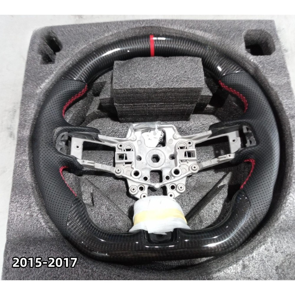 Carbon Fiber Steering Wheel for Ford Mustang 2015-2017