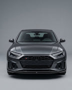 Audi A4 B9 S-Line / S4 B9 Sedan (2020-2021) Carbon Fiber Front Lip – 2PC Facelift Bumper Splitter
