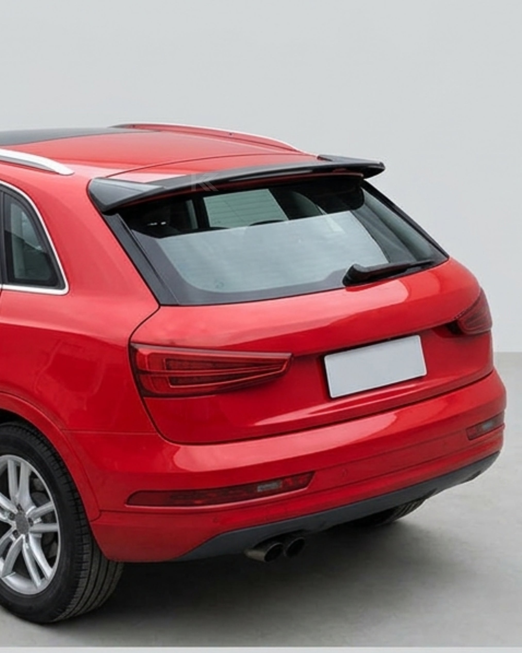 Audi Q3 (8U) Carbon Fiber Rear Roof Spoiler – Sport Style (2012–2017 4-Door)