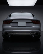 Audi RS7 C7 4G Sportback 4-Door Dry Carbon Fiber OE-Style Rear Bumper Diffuser 2014 - 2018