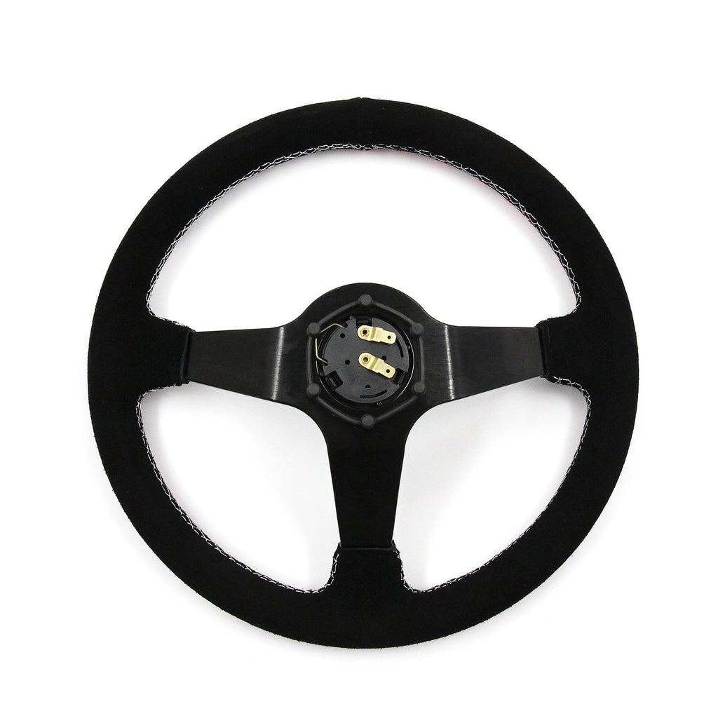 Universal Have Faith 350mm 3"Deep Dish 6-Bolt Steering Wheel | 150 Entries - Bull Boost Performance