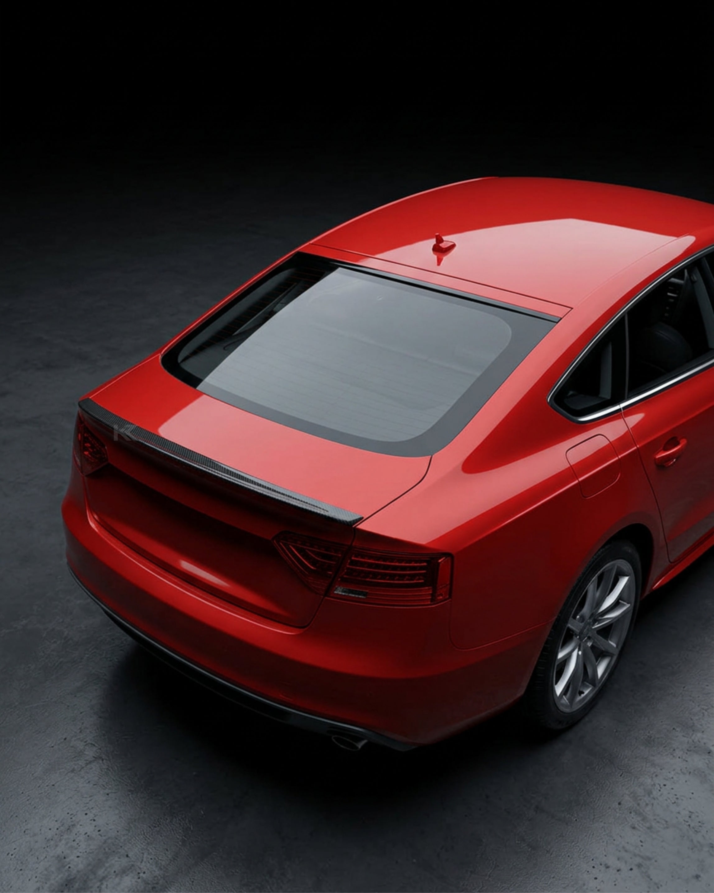 Audi A5 Sportback B8 Carbon Fiber Ducktail Spoiler – S5 Style (2009–2016 8T)