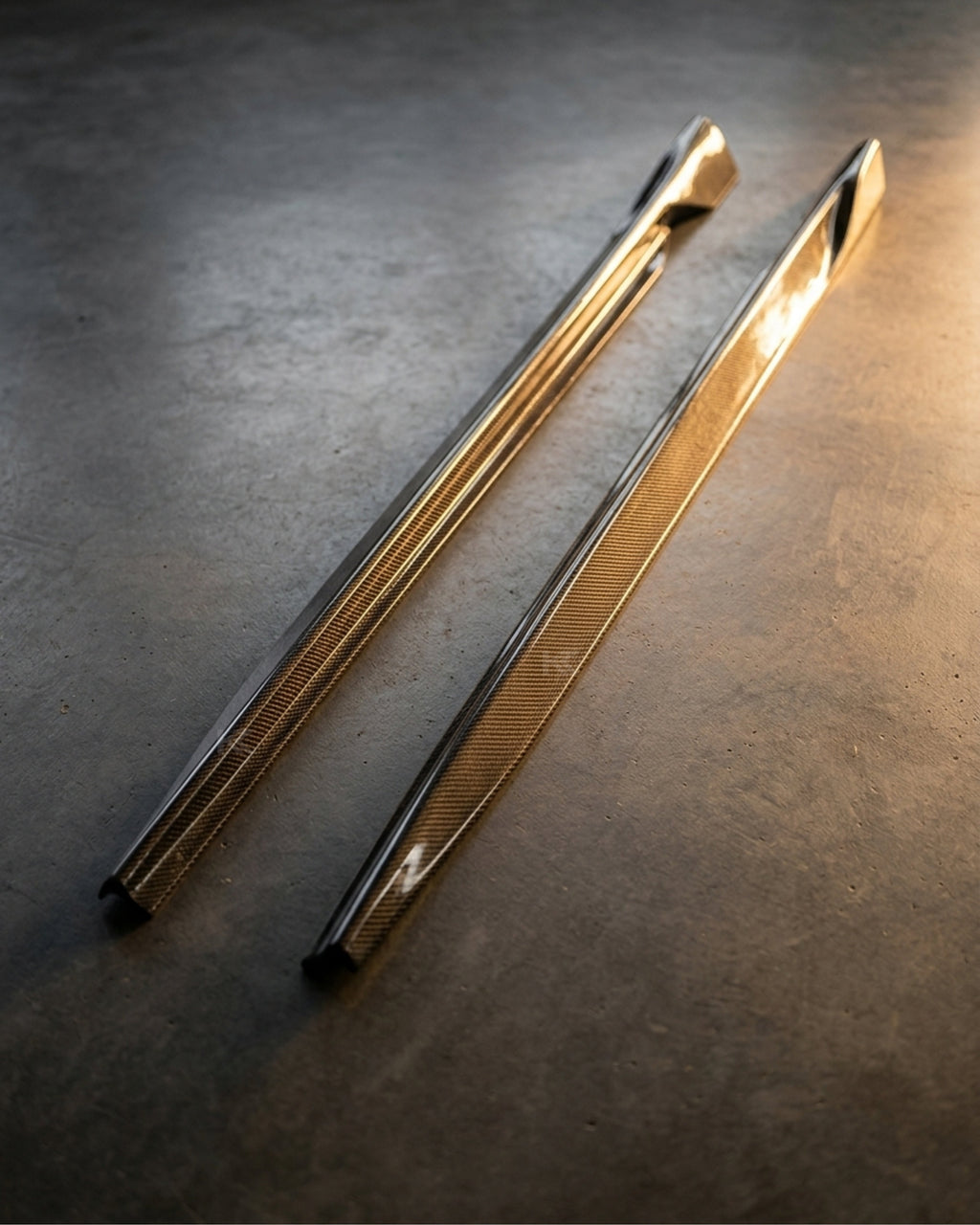 VW Arteon Carbon Fiber Side Skirt Winglets – Hatchback (2019–2020)