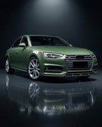 Audi A4 B9 S-Line / S4 Sedan (2017-2018) Carbon Fiber Front Lip – 3PC Aero Splitter Kit