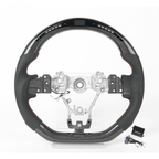 LED Real Carbon Fiber Steering Wheel for Subaru WRX STI S209 2015-2021