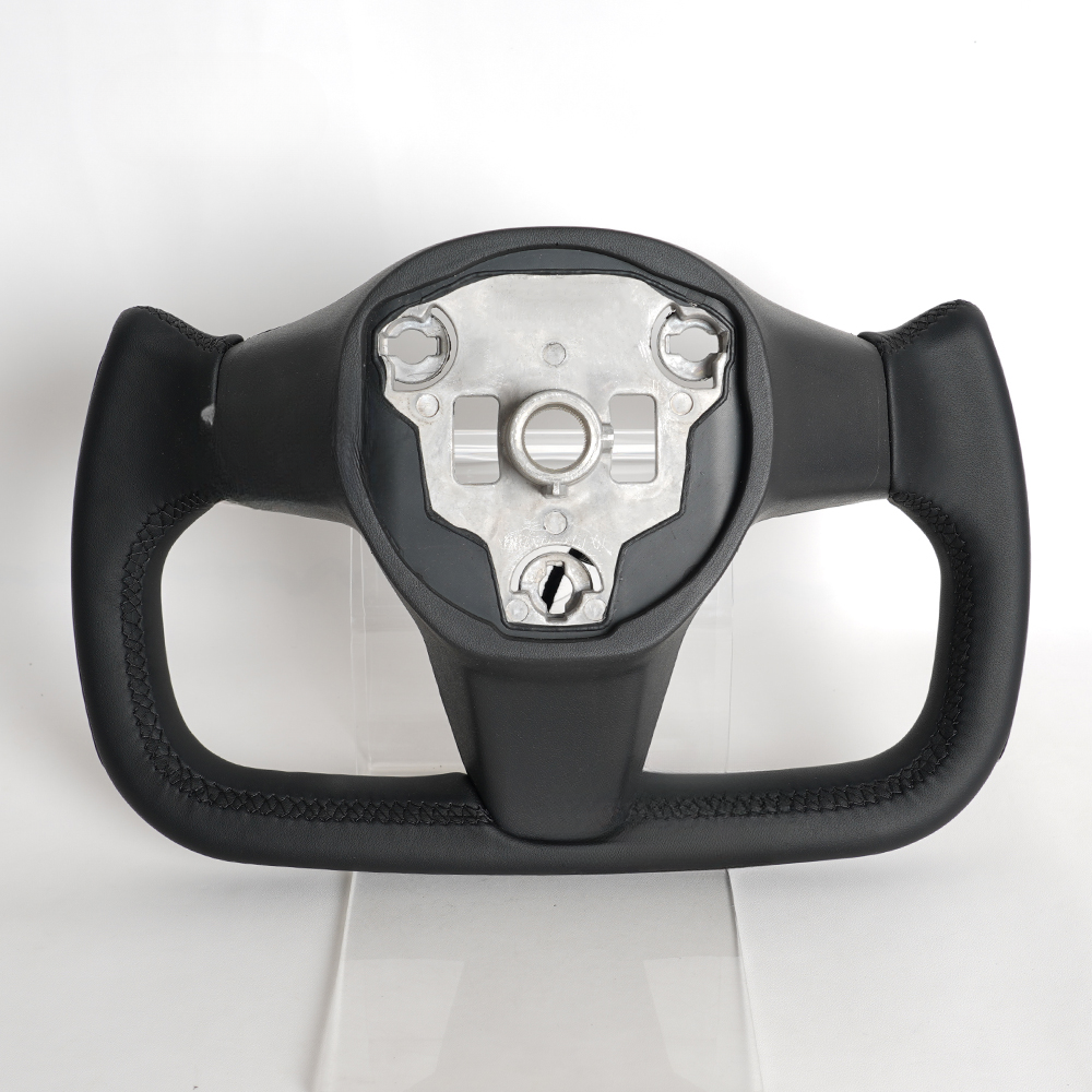 Heated Carbon Fiber Yoke Steering Wheel for Tesla Model 3 & Model Y