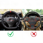Full Leather Steering Wheel for BMW E90 E92 E93 M3 328i 335i