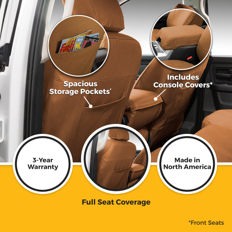 Covercraft 24-26 Toyota Grand Highlander Carhartt PrecisionFit Custom Second Row Seat Covers