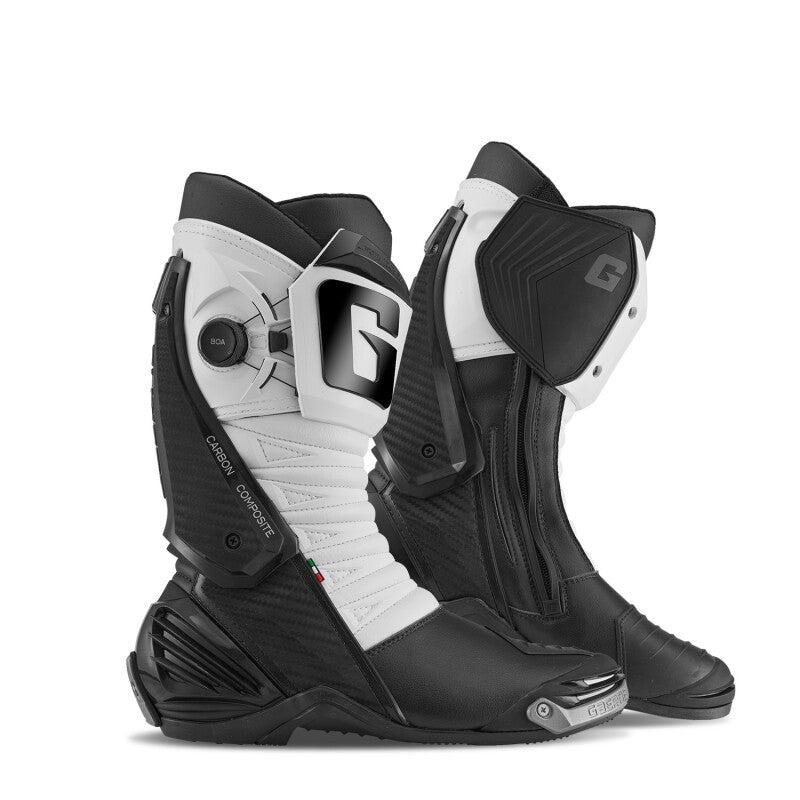 Gaerne GP1 LS Boot Black/White Size - 10.5