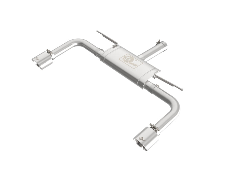 aFe MACHForce XP Exhausts Axle-Back 21-24 BMW 228i 2.0T (SS w/ Polished Tips)
