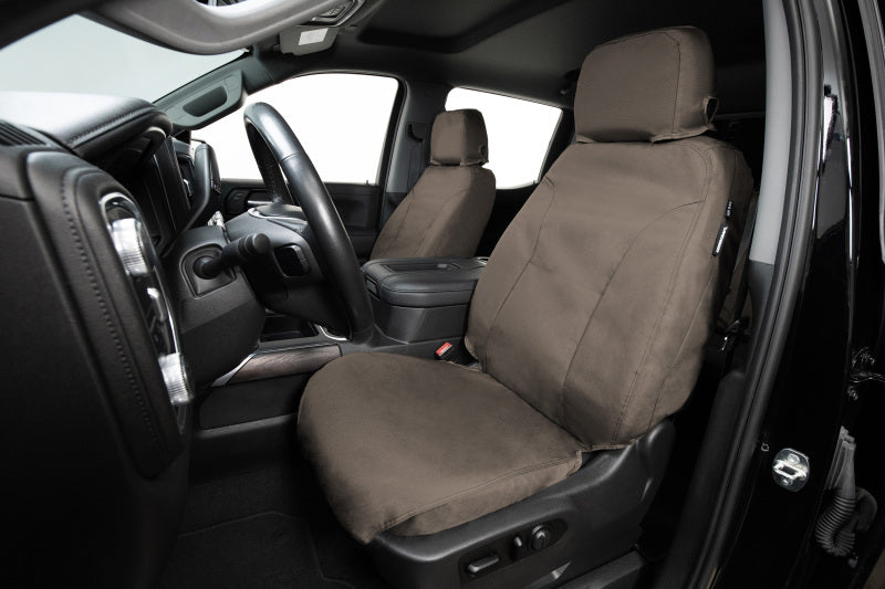 Covercraft 10-15 Mercedes-Benz Sprinter Endura Waterproof SeatSaver Custom Frt Row Seat Covers-Taupe