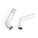 Mishimoto Ford Ranger 3.2L Diesel Intercooler Kit 2011+ Silver w/ Polished Pipes