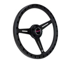 NRG Aluminum Steering Wheel 330mm - Extra Light - Ergonomic Grip - Anadized Black