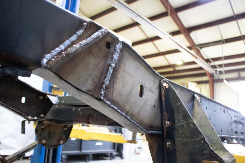 Rust Buster 73-87 Chevy K10/K20 Leaf Spring Frame Repair Kit - Left