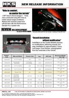 HKS Performance Damper for 2016+ Titan