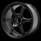 Gram Lights 57DR 15x8.0 +28 5x114.3 Semi Gloss Black Wheel