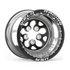 Weld Alpha-1 15x16 / 5x4.75 BP / 5in. BS Black Wheel - Black Double Beadlock