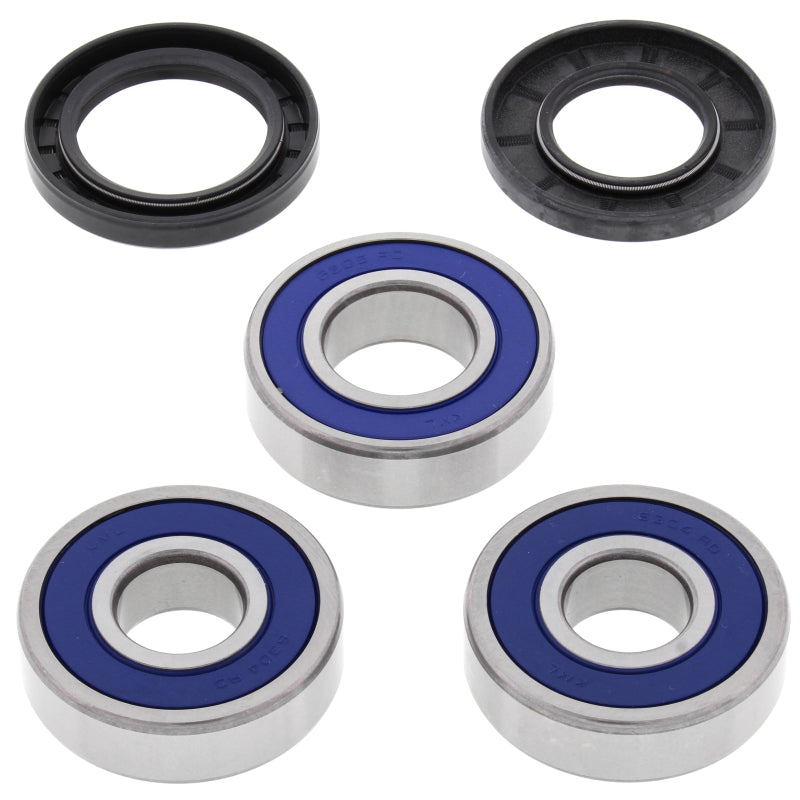 All Balls Racing 89-90 Kawasaki ZX750 (Ninja) ZX7 Wheel Bearing Kit Rear