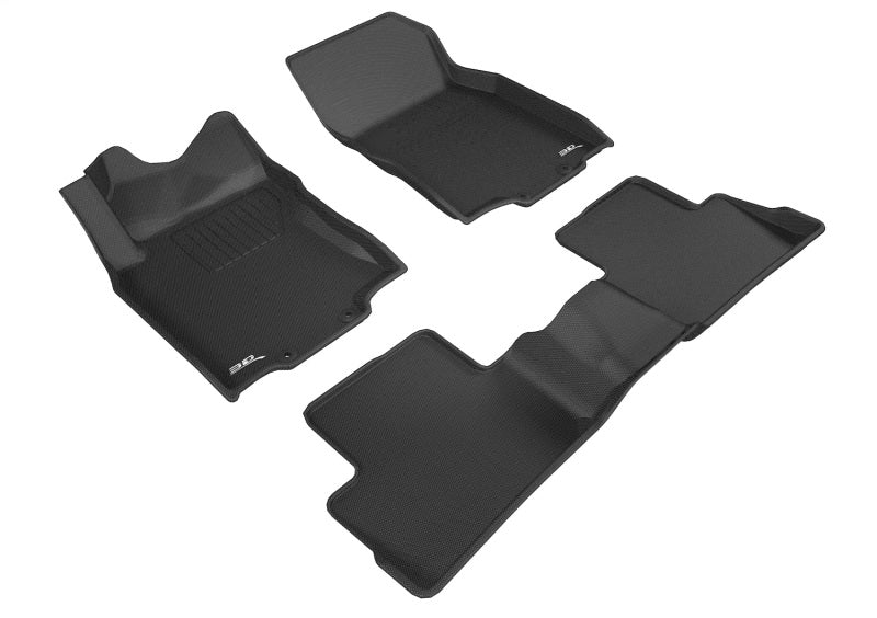 3D MAXpider 17-22 Nissan Rogue Sport Kagu Black Full Set