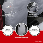 Covercraft 23-25 Chevrolet Colorado SeatSaver Custom Seat Cover - Polycotton Charcoal