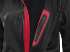 Akrapovic Mens Corpo Softshell Jacket Black - 3XL