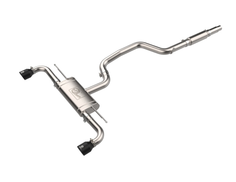 aFe 22-24 Volkswagen GTI MACH Force-Xp 3 to 2-1/2 IN Stainless Steel Cat-Back Exhaust w/Black Tip