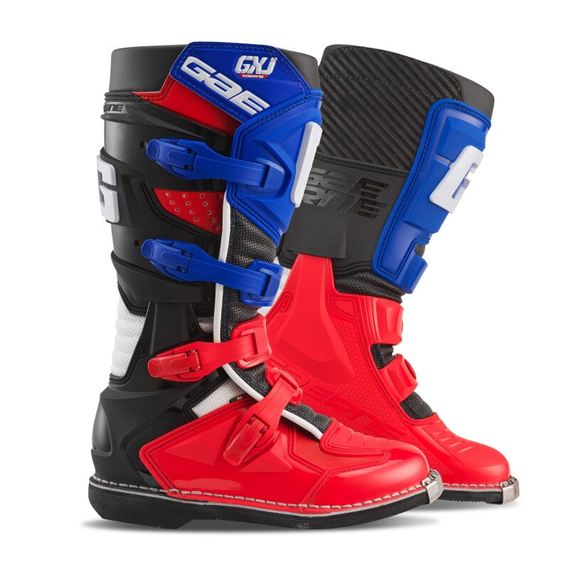 Gaerne GXJ Boot Red/White/Blue Size - Youth 4