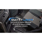 SMARTLINER Custom Fit Floor Liners For 2013-2024 Toyota 4Runner (5 Passenger Model without Sliding Rear Tray)