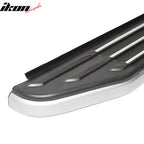 2009-2013 Infiniti FX35 FX50 OE Style Silver Running Board Aluminum