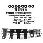 2018-2024 Jeep Wrangler JL 4-Door OE Textured Black Running Boards ABS