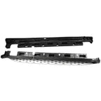 2016-2019 Benz C292 GLE-Class Black Silver Running Board Side Step Bar