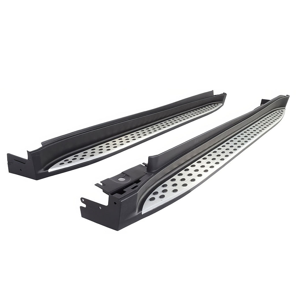 2006-2011 Benz W164 ML320 ML350 ML550 OE Silver Running Board Aluminum