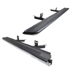 2003-2012 Land Rover Range Rover OE Silver Rubber Black Running Board