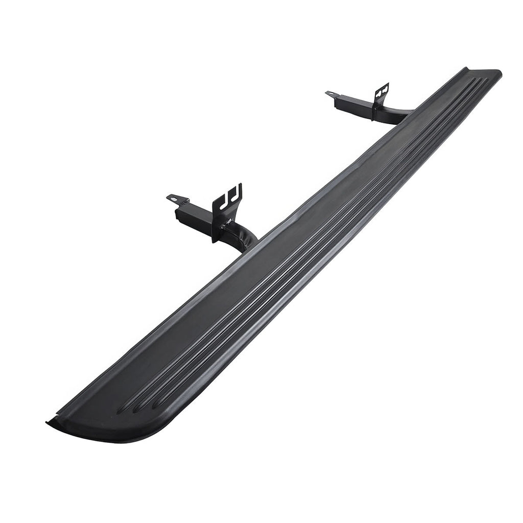 2003-2012 Land Rover Range Rover OE Silver Rubber Black Running Board