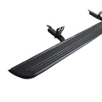 2003-2012 Land Rover Range Rover OE Silver Rubber Black Running Board