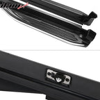 2018-2022 Toyota C-HR OE Style Black Silver Running Boards Aluminum