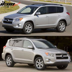 2006-2012 Toyota RAV-4 OE Style Black Roof Rack Cross Bar Aluminum