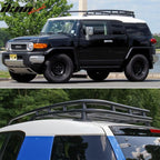 2007-2014 Toyota Fj Cruiser OE Roof Cross Bar Luggage Carrier Aluminum