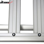 Universal Silver Roof Rack Luggage Carrier W/ Cross Bar Aluminum