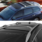 2014-2020 Nissan Rogue OEM Style Silver Roof Rack Cross Bar Aluminum