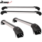 2014-2020 Nissan Rogue OE Luxury Black Roof Rack Cross Bar Aluminum