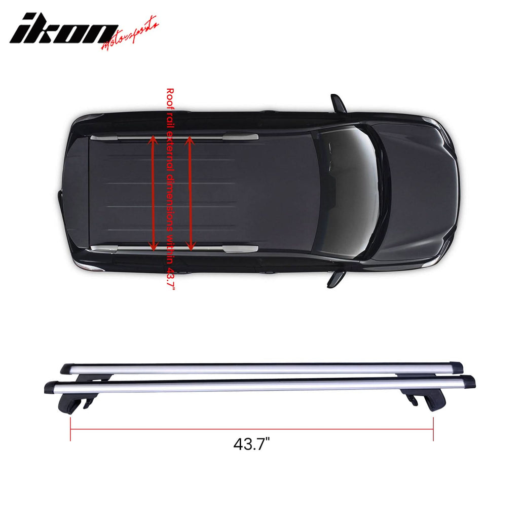 Universal Car Roof Rack Cross Bar Cargo Luggage Carrier Aluminum
