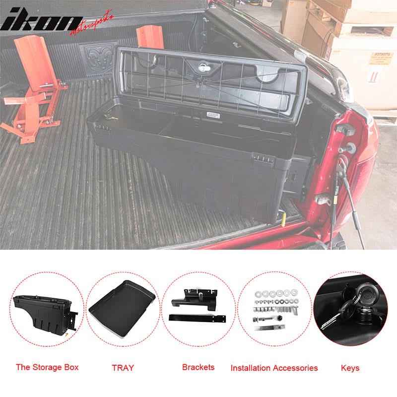 2007-2018 Silverado Sierra Truck Storage Box Toolbox Driver Passenger