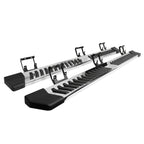 2015-2023 Ford F-150 Super Crew Cab V Running Boards Side Step Bars