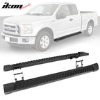 2015-2022 Ford F-150 Super Cab V Type Running Boards Side Step Bars
