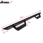 1999-2016 Ford F-250 Superduty IKON V2 Black Running Board Solid Steel