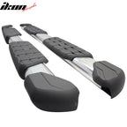 2007-2021 Toyota Tundra Double Cab OE Silver Running Boards Aluminum